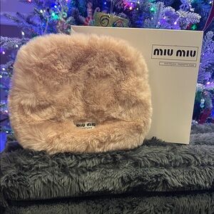 Miu Miu rose pink pochette